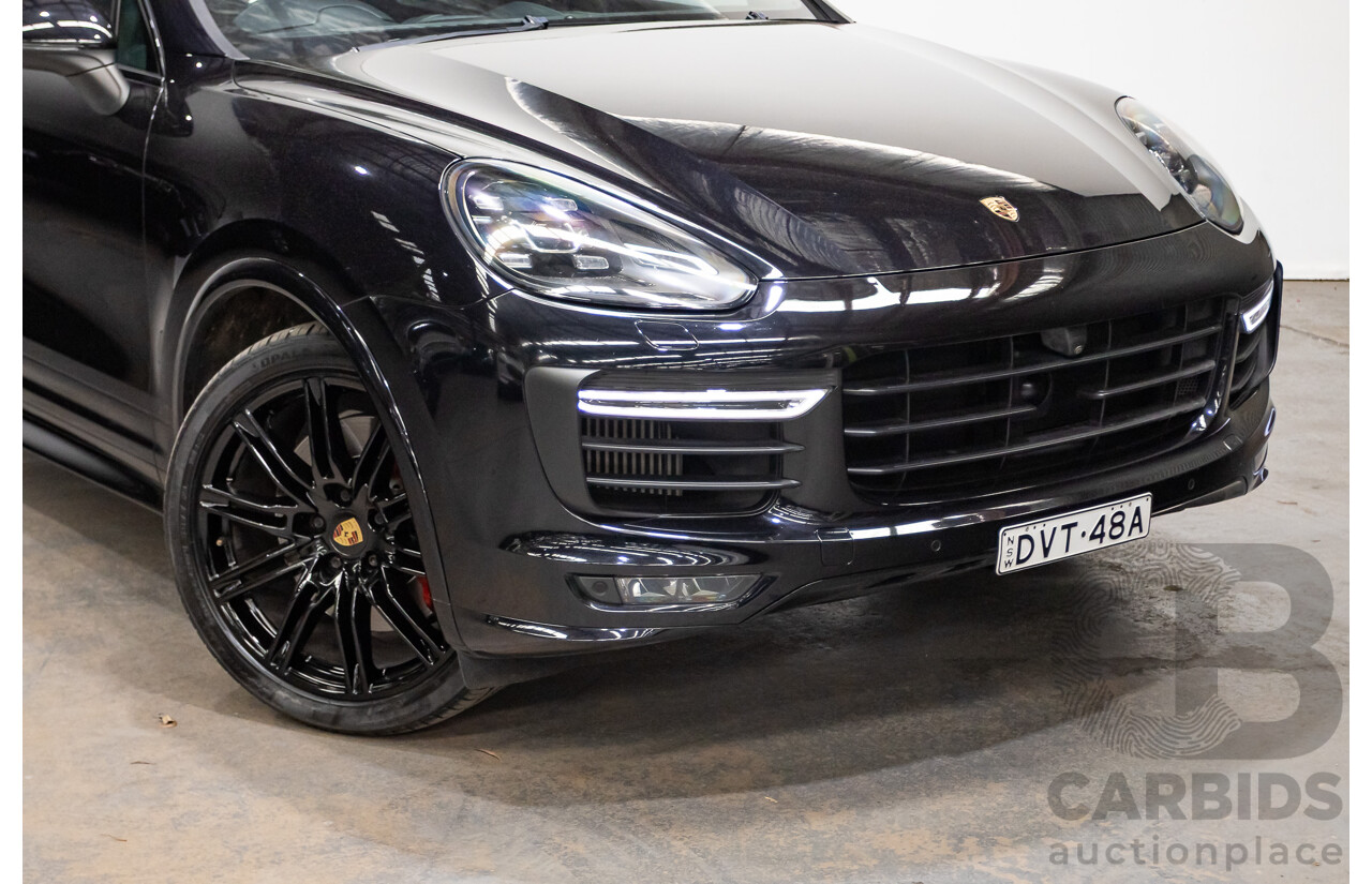 07/2015 Porsche Cayenne GTS (AWD) Series 2 MY16 4D Wagon Jet Black Twin Turbo V6 3.6L