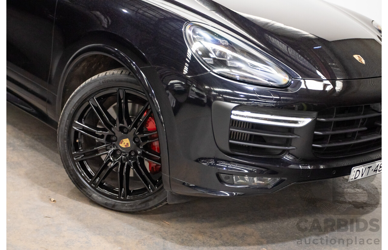 07/2015 Porsche Cayenne GTS (AWD) Series 2 MY16 4D Wagon Jet Black Twin Turbo V6 3.6L