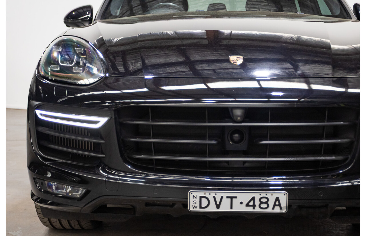 07/2015 Porsche Cayenne GTS (AWD) Series 2 MY16 4D Wagon Jet Black Twin Turbo V6 3.6L