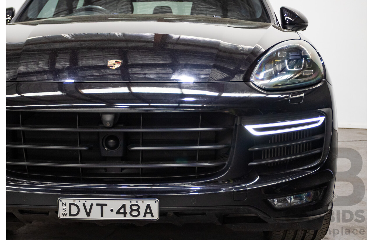 07/2015 Porsche Cayenne GTS (AWD) Series 2 MY16 4D Wagon Jet Black Twin Turbo V6 3.6L