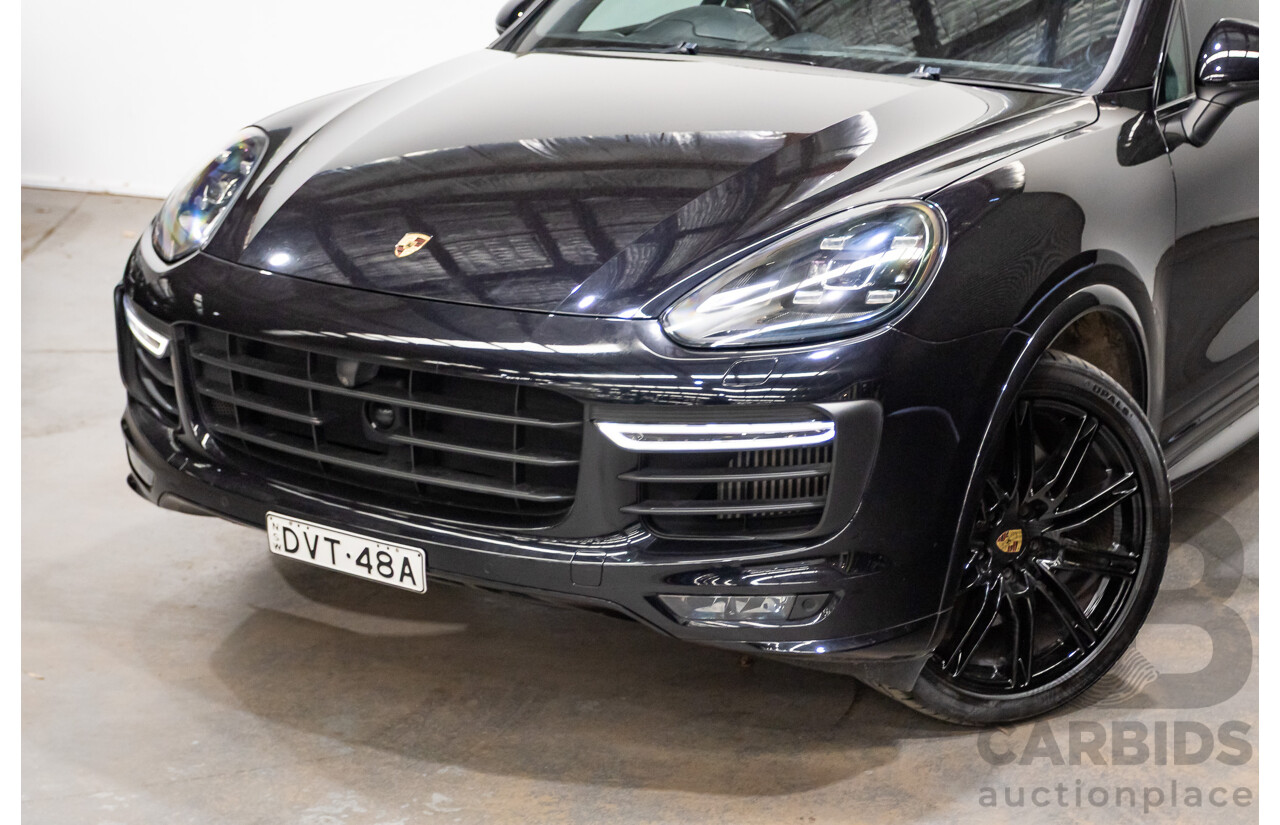 07/2015 Porsche Cayenne GTS (AWD) Series 2 MY16 4D Wagon Jet Black Twin Turbo V6 3.6L