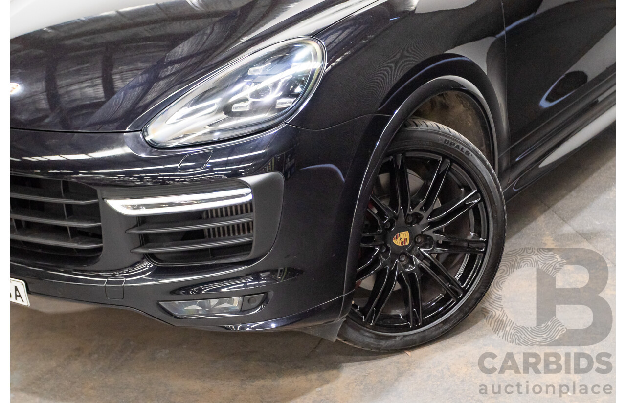 07/2015 Porsche Cayenne GTS (AWD) Series 2 MY16 4D Wagon Jet Black Twin Turbo V6 3.6L