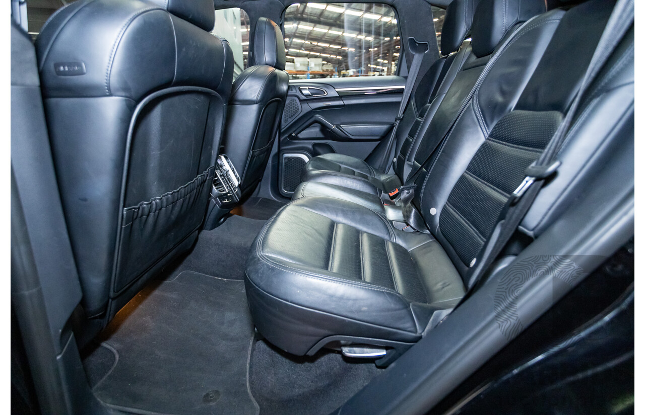 07/2015 Porsche Cayenne GTS (AWD) Series 2 MY16 4D Wagon Jet Black Twin Turbo V6 3.6L