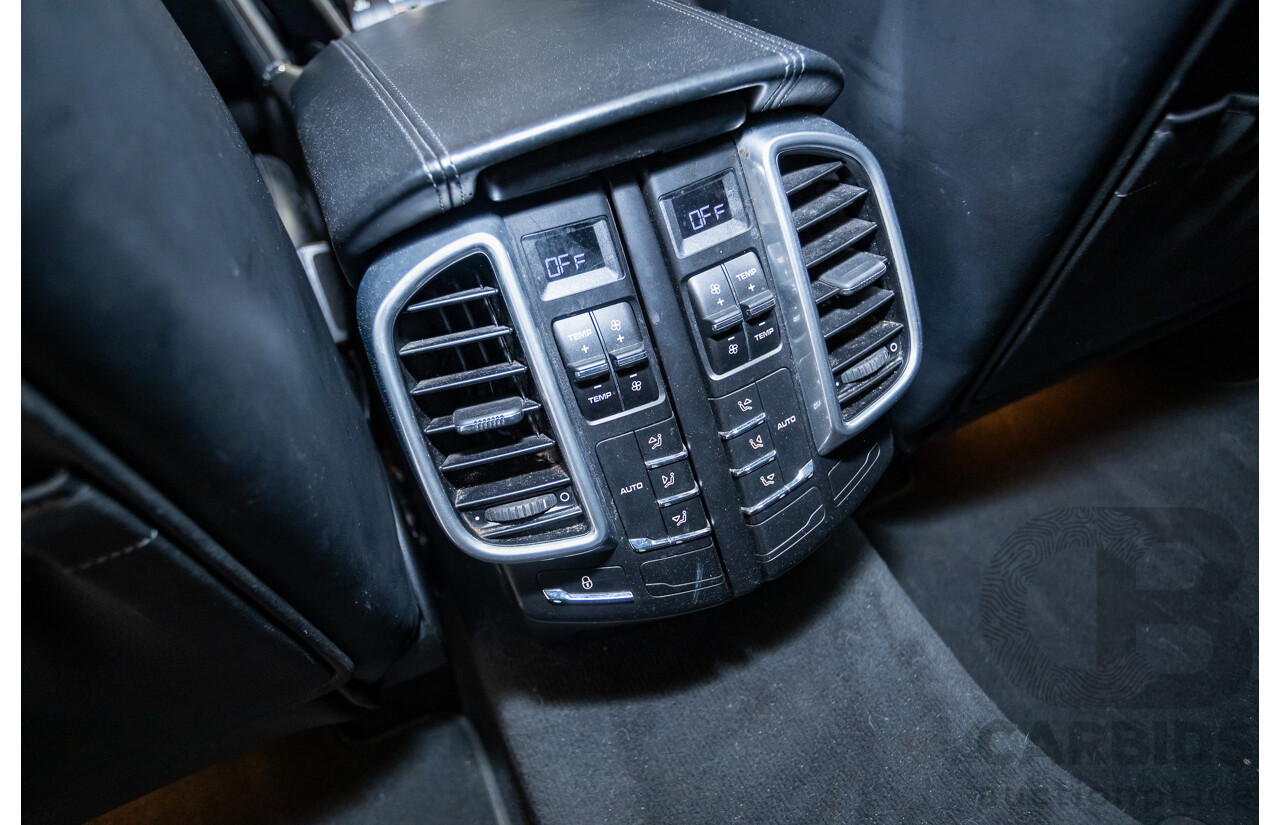 07/2015 Porsche Cayenne GTS (AWD) Series 2 MY16 4D Wagon Jet Black Twin Turbo V6 3.6L