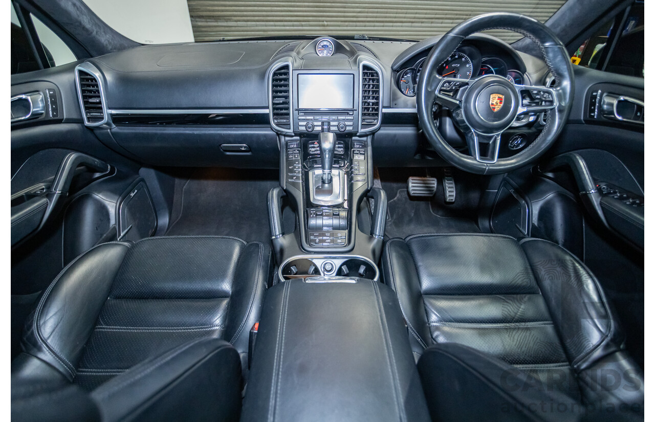 07/2015 Porsche Cayenne GTS (AWD) Series 2 MY16 4D Wagon Jet Black Twin Turbo V6 3.6L