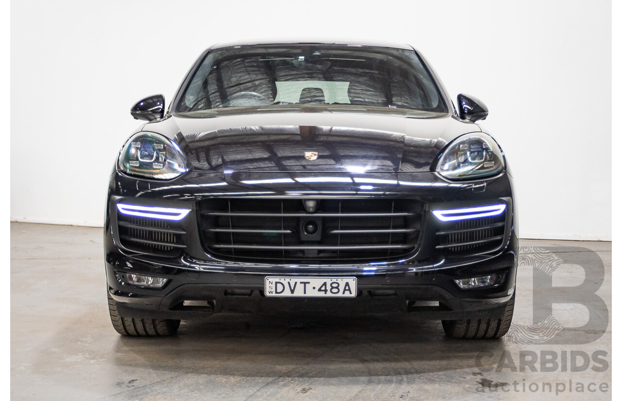07/2015 Porsche Cayenne GTS (AWD) Series 2 MY16 4D Wagon Jet Black Twin Turbo V6 3.6L