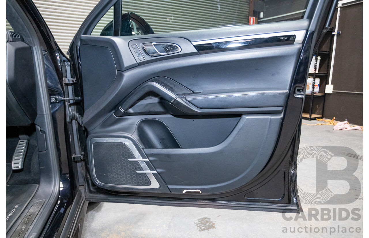 07/2015 Porsche Cayenne GTS (AWD) Series 2 MY16 4D Wagon Jet Black Twin Turbo V6 3.6L