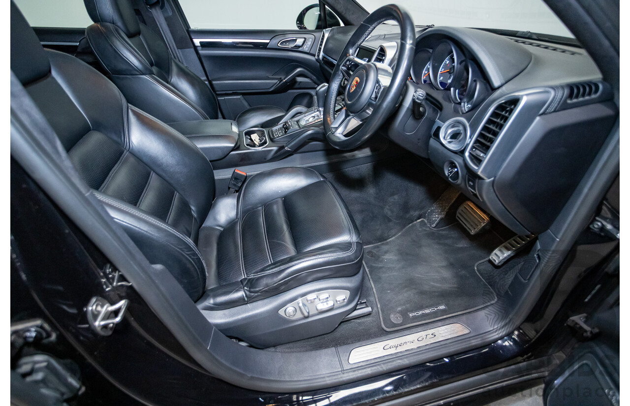 07/2015 Porsche Cayenne GTS (AWD) Series 2 MY16 4D Wagon Jet Black Twin Turbo V6 3.6L
