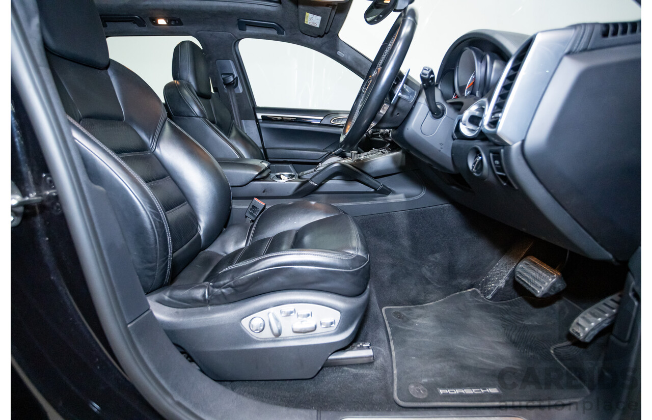 07/2015 Porsche Cayenne GTS (AWD) Series 2 MY16 4D Wagon Jet Black Twin Turbo V6 3.6L