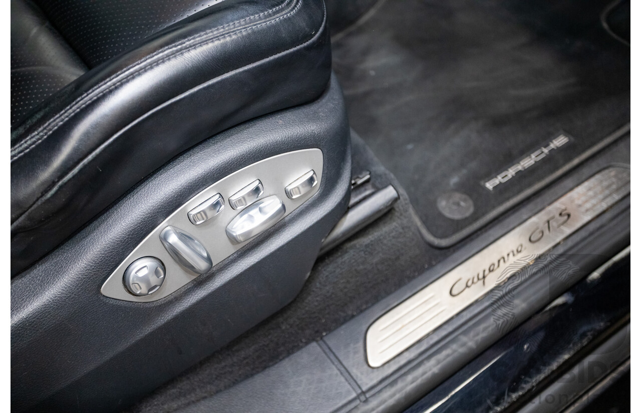 07/2015 Porsche Cayenne GTS (AWD) Series 2 MY16 4D Wagon Jet Black Twin Turbo V6 3.6L