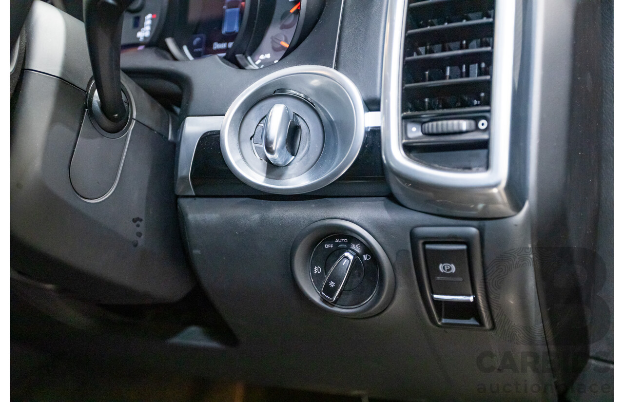 07/2015 Porsche Cayenne GTS (AWD) Series 2 MY16 4D Wagon Jet Black Twin Turbo V6 3.6L