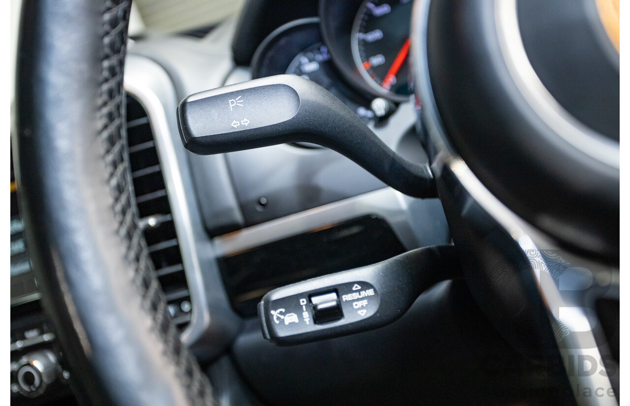 07/2015 Porsche Cayenne GTS (AWD) Series 2 MY16 4D Wagon Jet Black Twin Turbo V6 3.6L