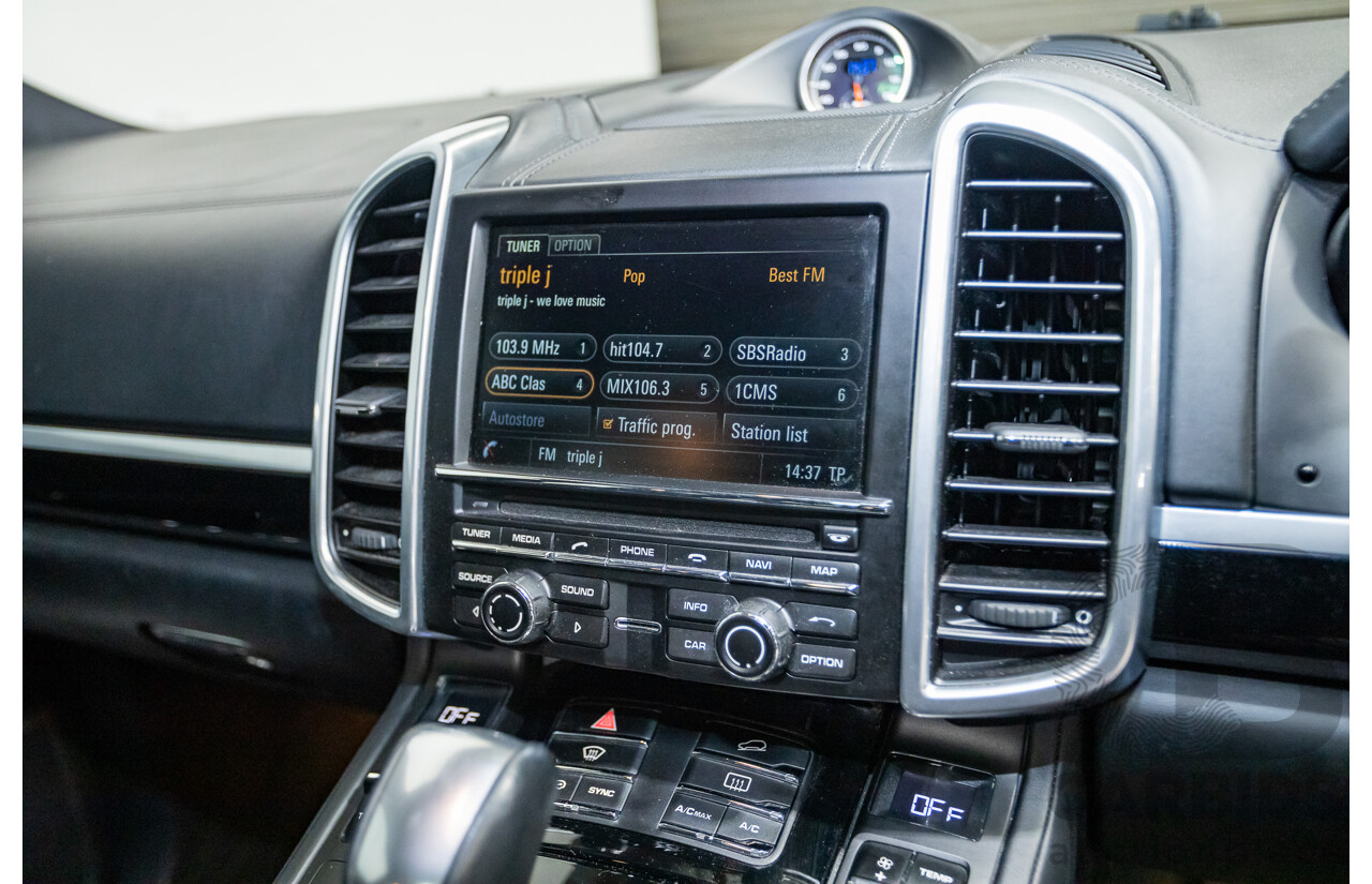 07/2015 Porsche Cayenne GTS (AWD) Series 2 MY16 4D Wagon Jet Black Twin Turbo V6 3.6L