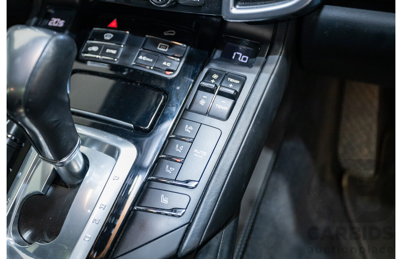 07/2015 Porsche Cayenne GTS (AWD) Series 2 MY16 4D Wagon Jet Black Twin Turbo V6 3.6L