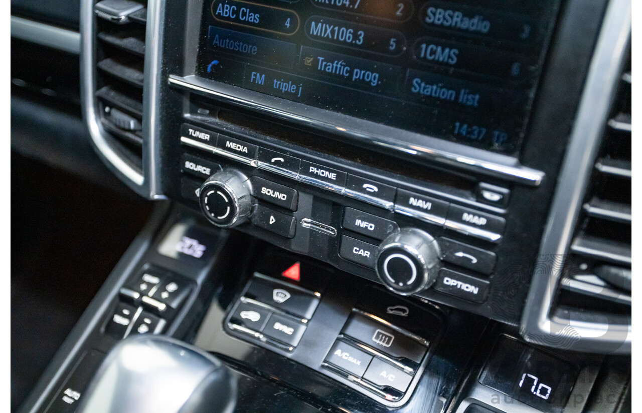 07/2015 Porsche Cayenne GTS (AWD) Series 2 MY16 4D Wagon Jet Black Twin Turbo V6 3.6L