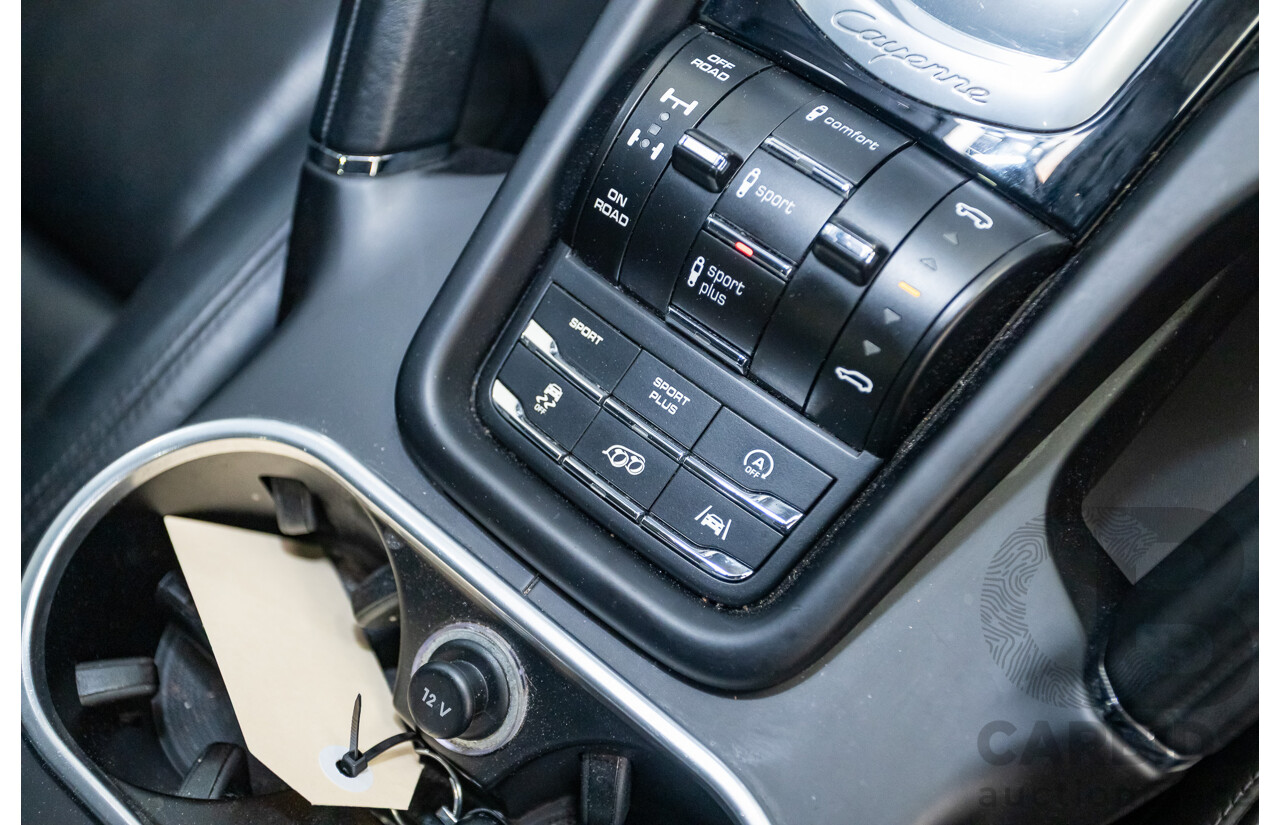 07/2015 Porsche Cayenne GTS (AWD) Series 2 MY16 4D Wagon Jet Black Twin Turbo V6 3.6L