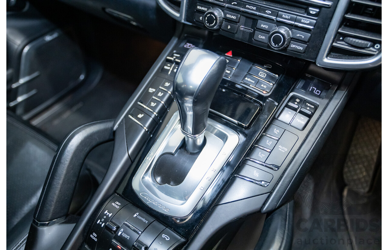 07/2015 Porsche Cayenne GTS (AWD) Series 2 MY16 4D Wagon Jet Black Twin Turbo V6 3.6L