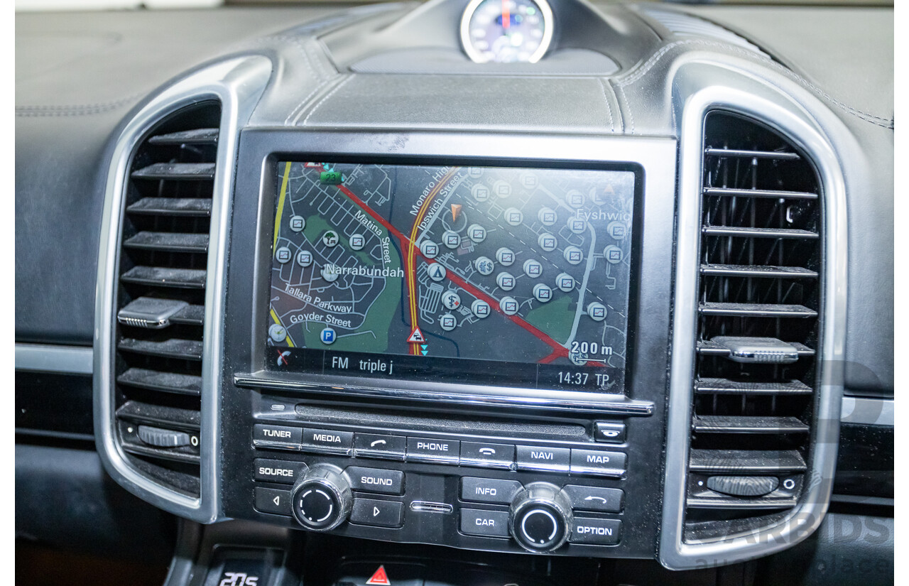 07/2015 Porsche Cayenne GTS (AWD) Series 2 MY16 4D Wagon Jet Black Twin Turbo V6 3.6L