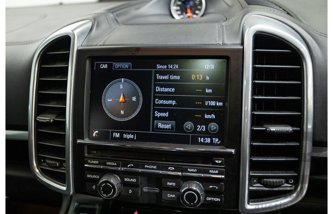 07/2015 Porsche Cayenne GTS (AWD) Series 2 MY16 4D Wagon Jet Black Twin Turbo V6 3.6L