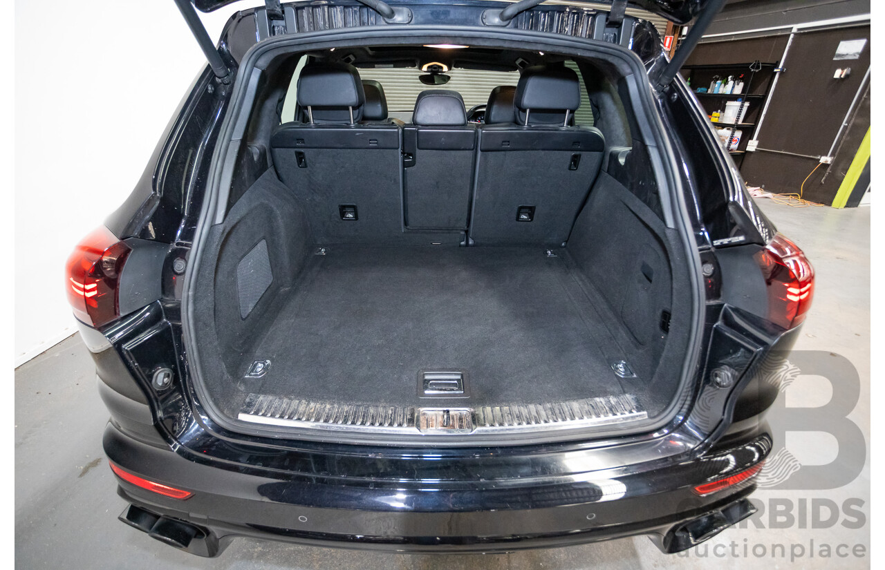 07/2015 Porsche Cayenne GTS (AWD) Series 2 MY16 4D Wagon Jet Black Twin Turbo V6 3.6L