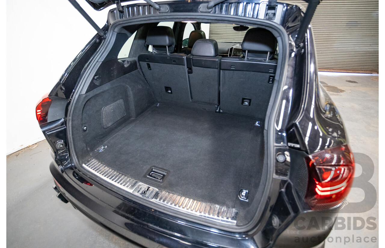07/2015 Porsche Cayenne GTS (AWD) Series 2 MY16 4D Wagon Jet Black Twin Turbo V6 3.6L