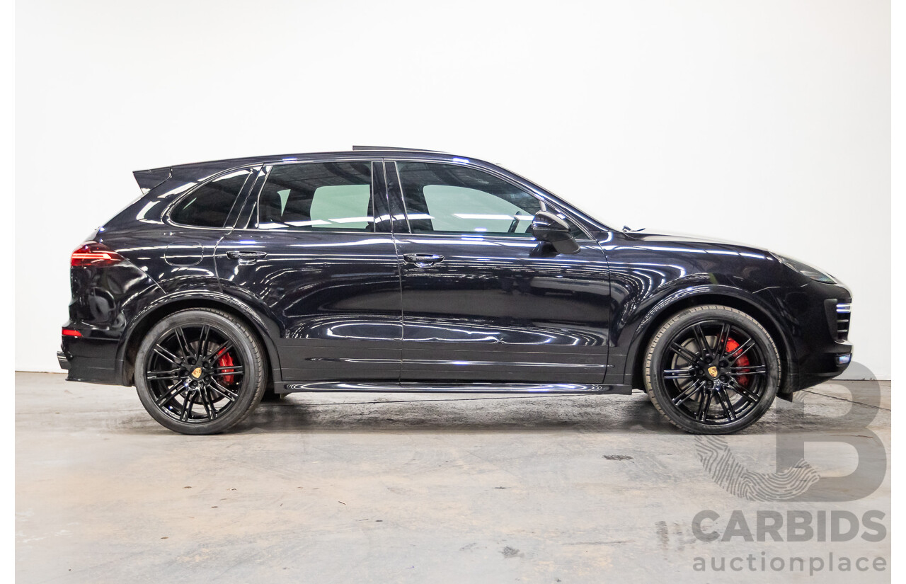 07/2015 Porsche Cayenne GTS (AWD) Series 2 MY16 4D Wagon Jet Black Twin Turbo V6 3.6L
