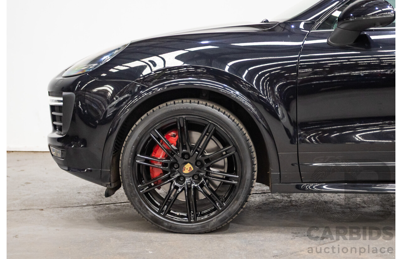 07/2015 Porsche Cayenne GTS (AWD) Series 2 MY16 4D Wagon Jet Black Twin Turbo V6 3.6L