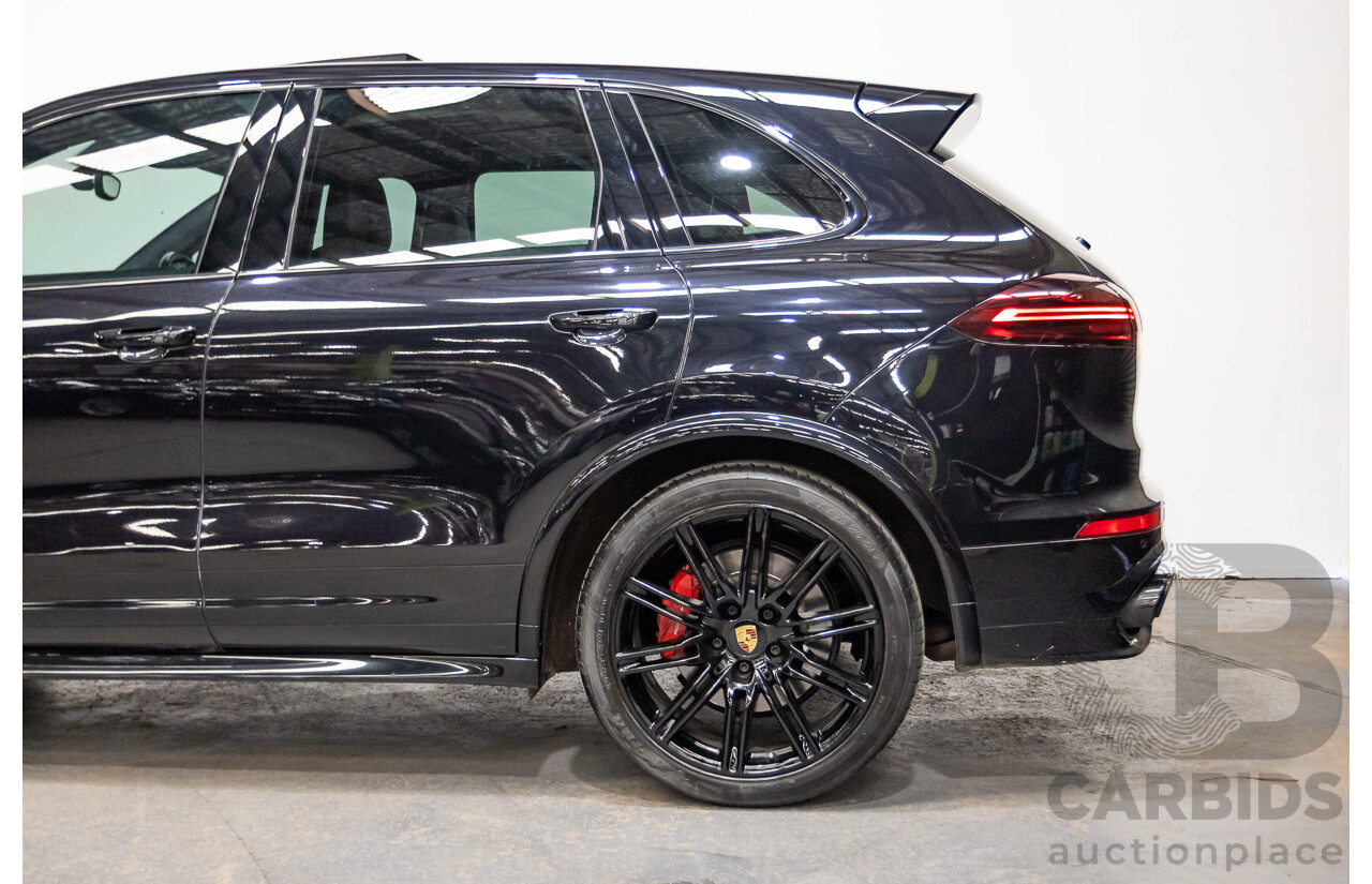 07/2015 Porsche Cayenne GTS (AWD) Series 2 MY16 4D Wagon Jet Black Twin Turbo V6 3.6L
