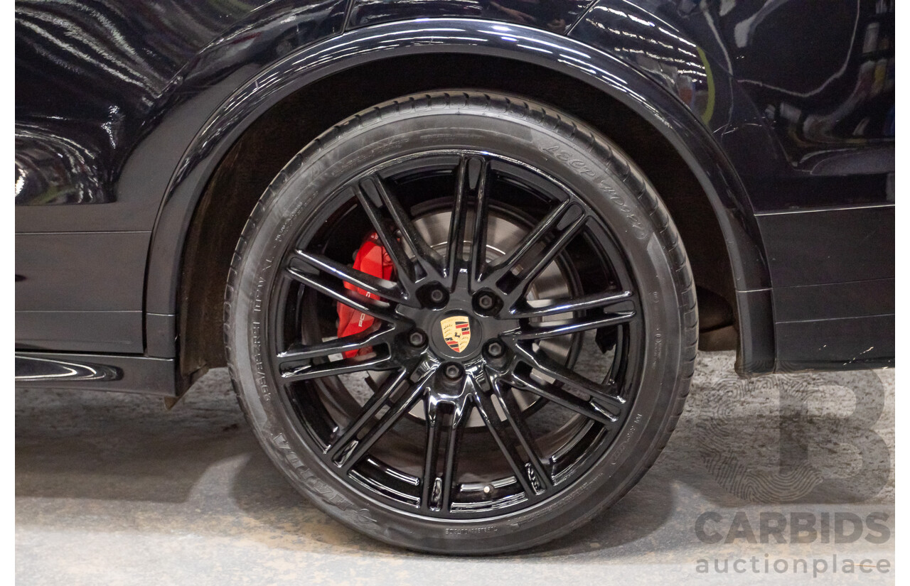 07/2015 Porsche Cayenne GTS (AWD) Series 2 MY16 4D Wagon Jet Black Twin Turbo V6 3.6L
