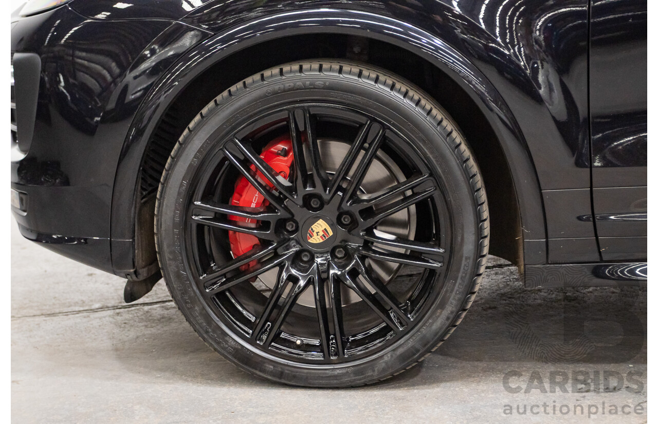 07/2015 Porsche Cayenne GTS (AWD) Series 2 MY16 4D Wagon Jet Black Twin Turbo V6 3.6L