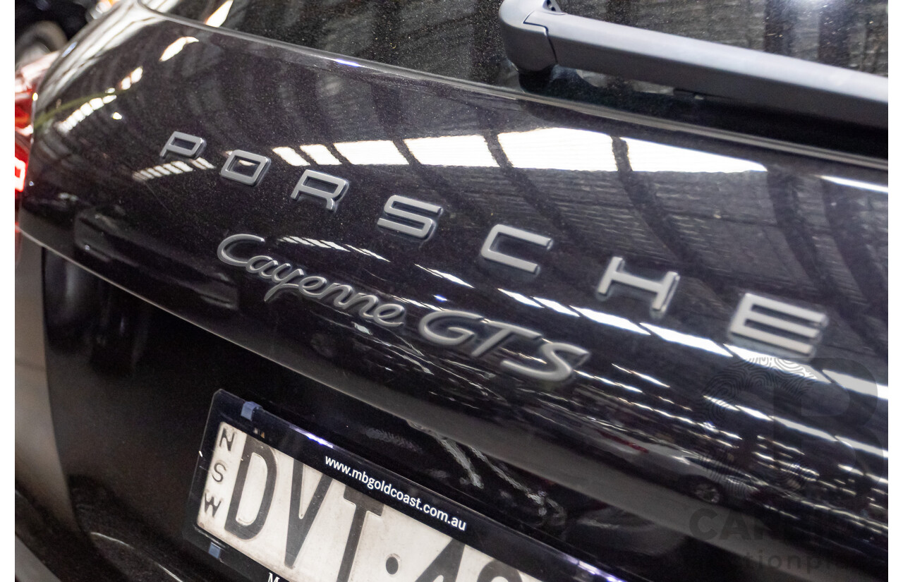 07/2015 Porsche Cayenne GTS (AWD) Series 2 MY16 4D Wagon Jet Black Twin Turbo V6 3.6L