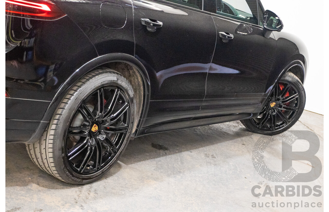 07/2015 Porsche Cayenne GTS (AWD) Series 2 MY16 4D Wagon Jet Black Twin Turbo V6 3.6L