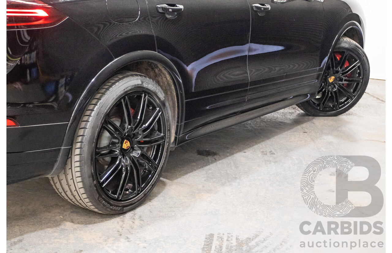 07/2015 Porsche Cayenne GTS (AWD) Series 2 MY16 4D Wagon Jet Black Twin Turbo V6 3.6L