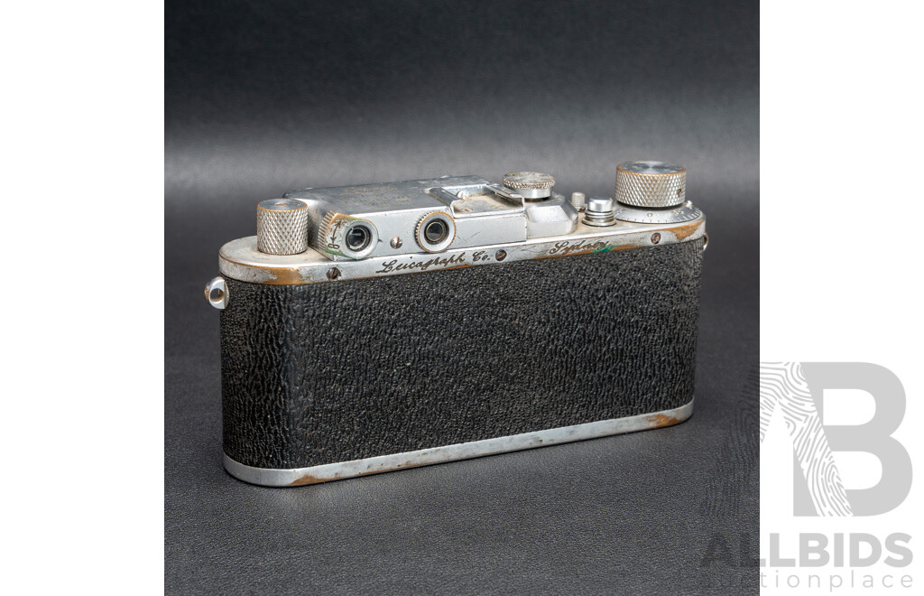 Leica I D.R.P. Screw-Mount Rangefinder Body (1938 Production) Serial No. 286631