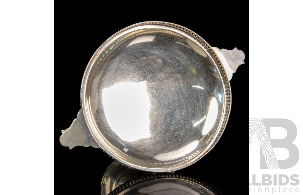 Antique Sterling Silver Tazza, Martin Hall & Co Ltd, Sheffield, 1918, 394g