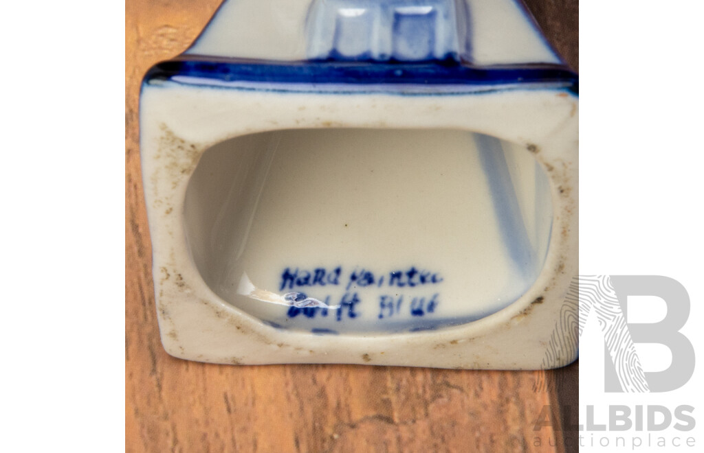 Collection of Dutch Tiles and Vintage Porcelain Items