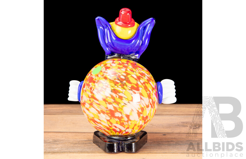 Stunning Hand-Blown Murano Clown