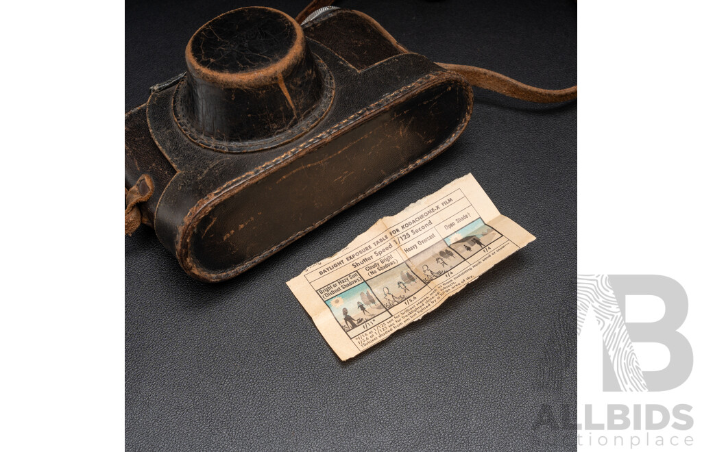 Leica II D.R.P. Screw-Mount Rangefinder Body (1932 Production) Serial No. 77178