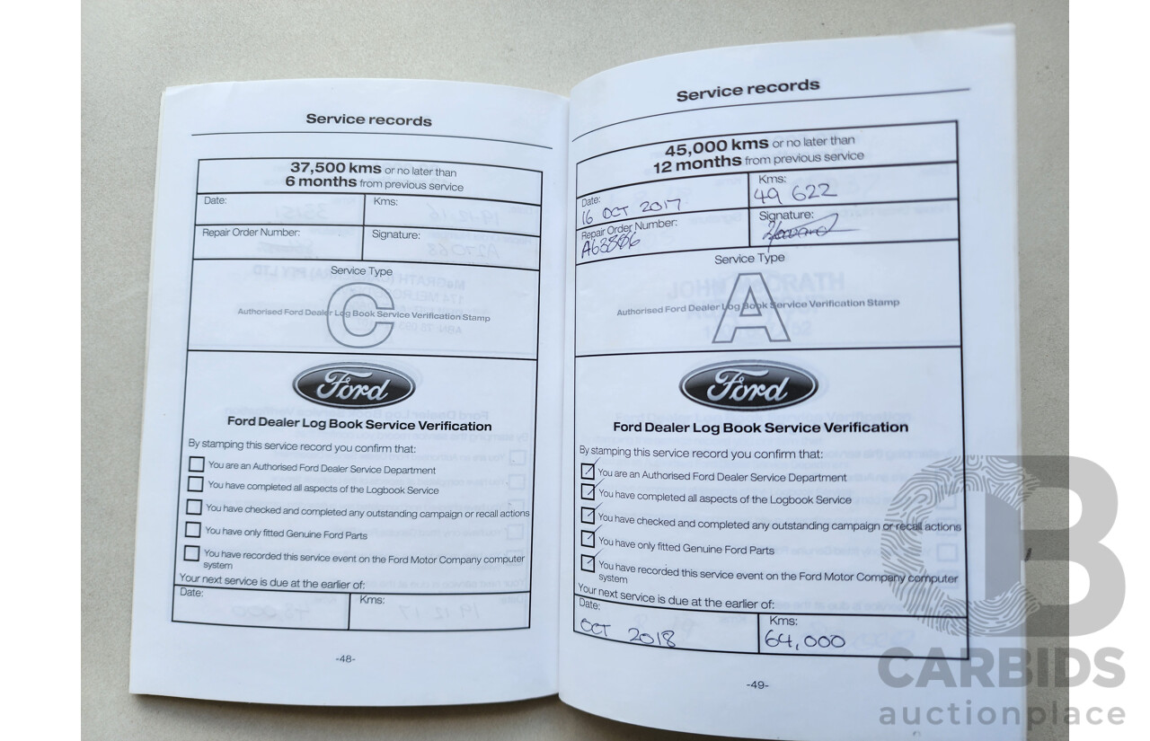 4/2015 Ford Ecosport Trend BK 4d Wagon Silver 1.5L