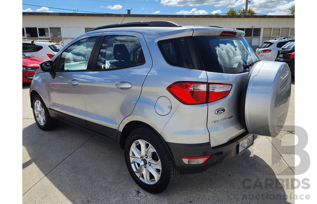4/2015 Ford Ecosport Trend BK 4d Wagon Silver 1.5L