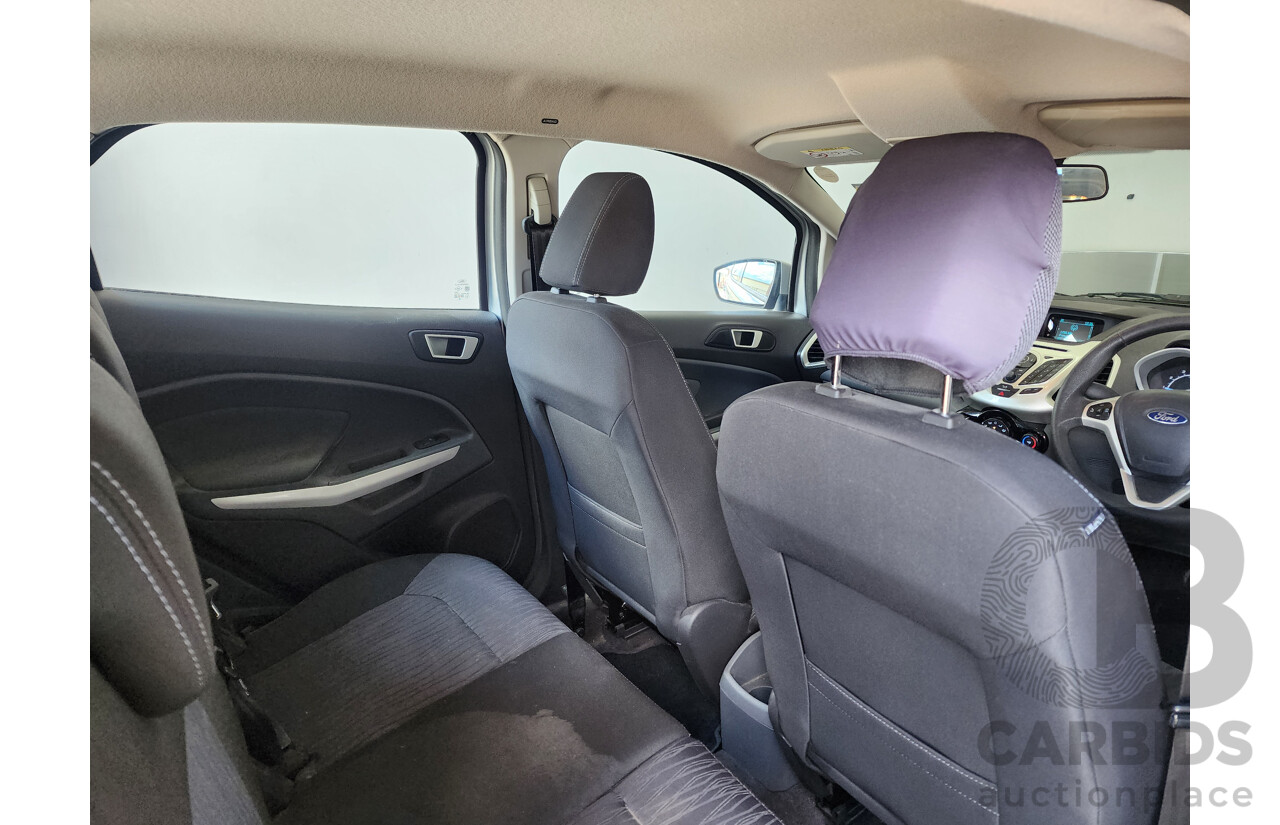 4/2015 Ford Ecosport Trend BK 4d Wagon Silver 1.5L