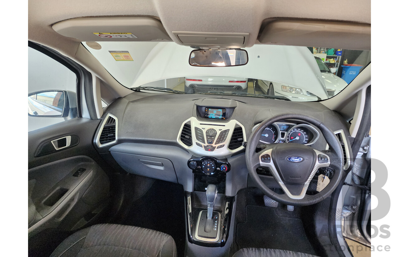 4/2015 Ford Ecosport Trend BK 4d Wagon Silver 1.5L