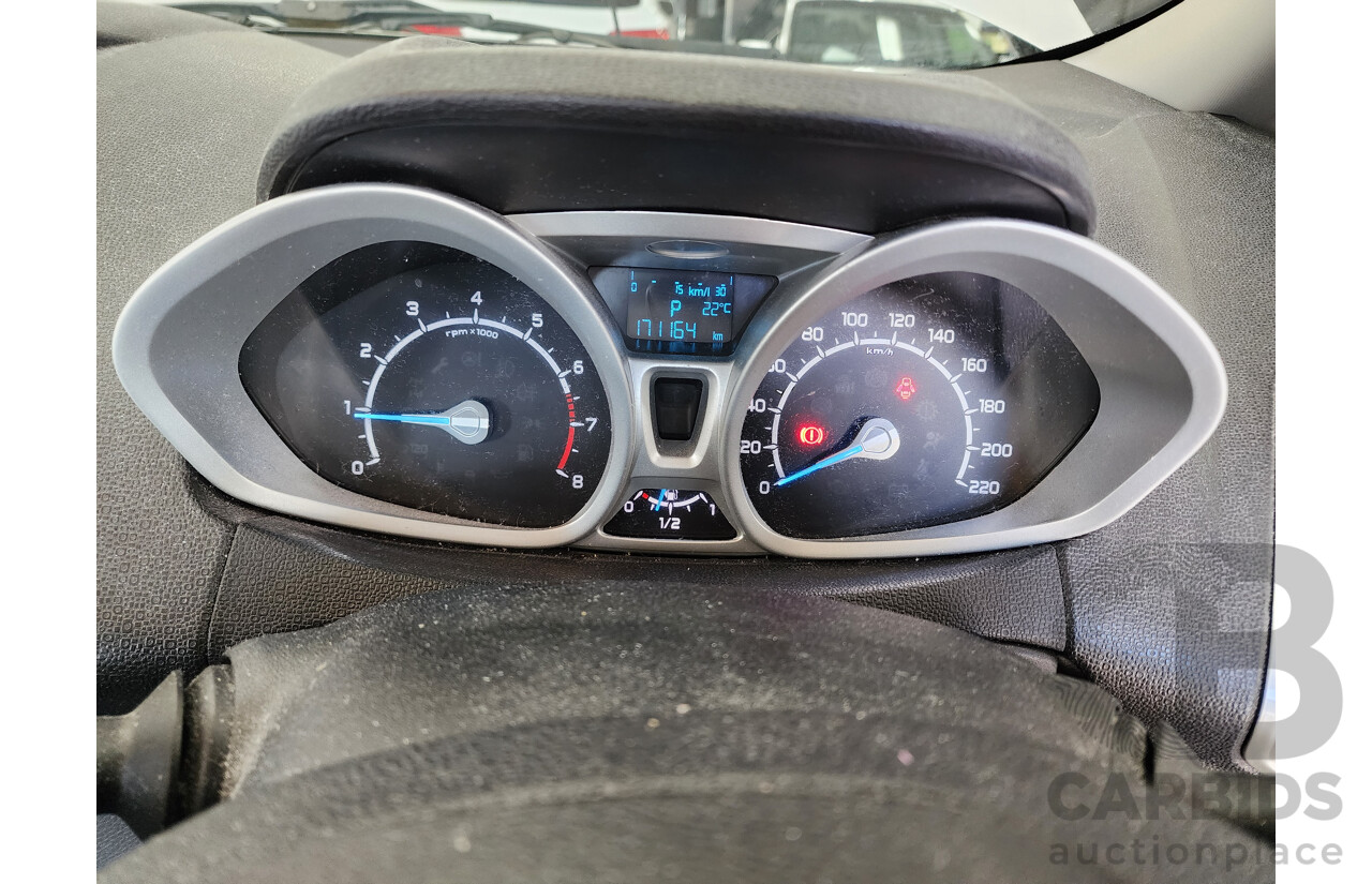 4/2015 Ford Ecosport Trend BK 4d Wagon Silver 1.5L