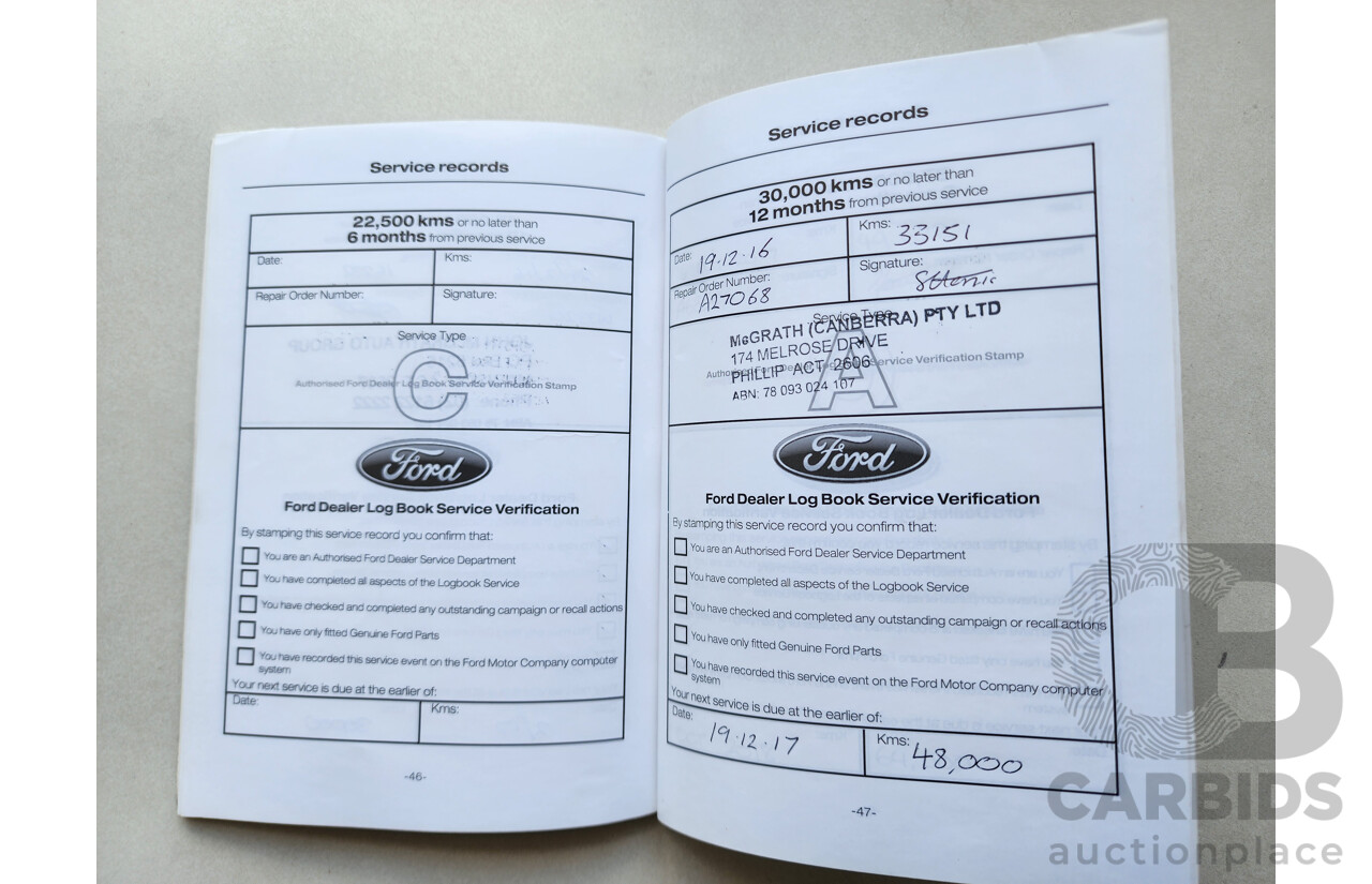 4/2015 Ford Ecosport Trend BK 4d Wagon Silver 1.5L