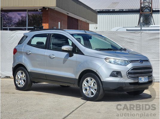 4/2015 Ford Ecosport Trend BK 4d Wagon Silver 1.5L