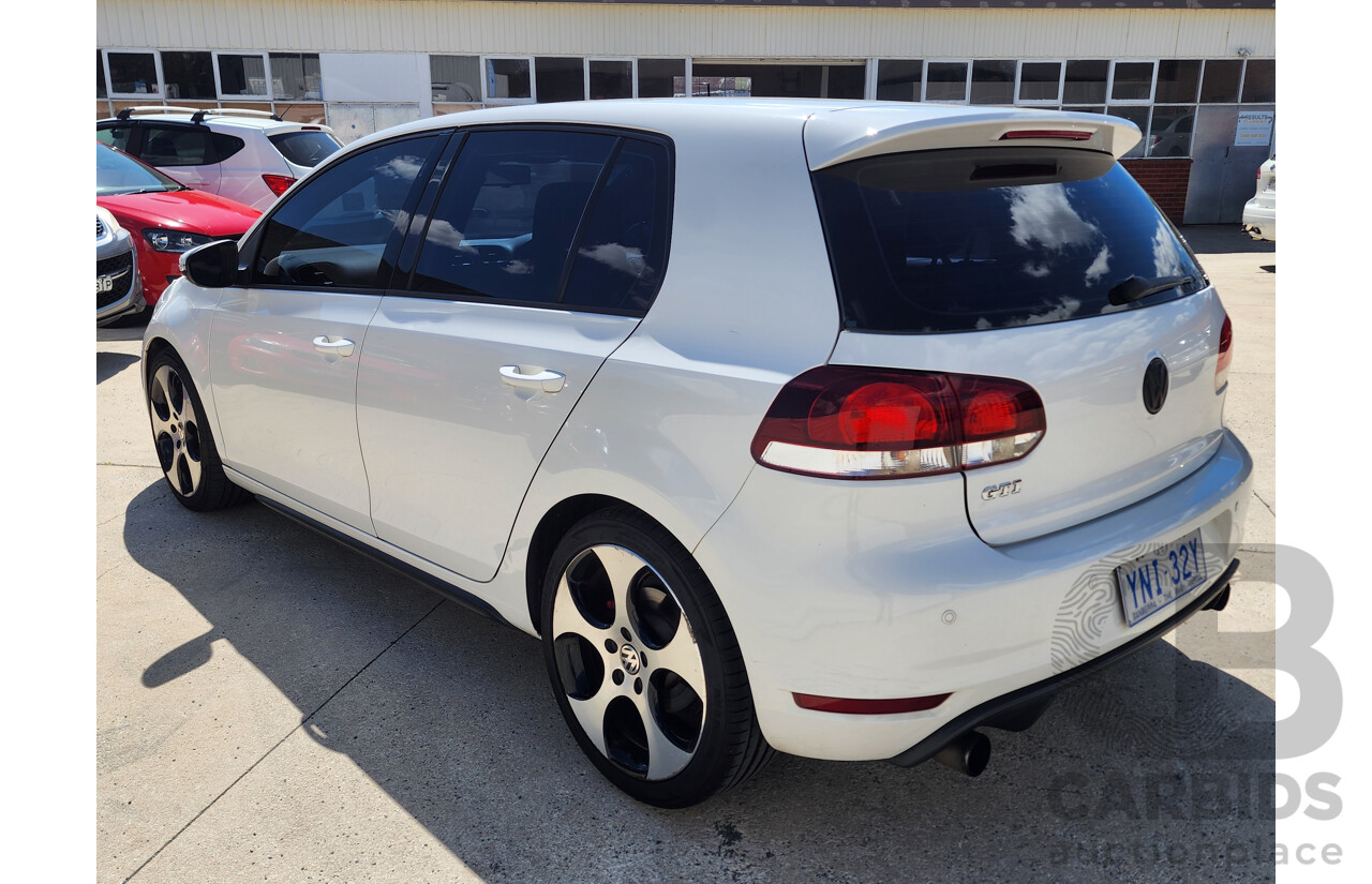 3/2012 Volkswagen Golf GTi 1K MY12 5d Hatchback White 2.0L