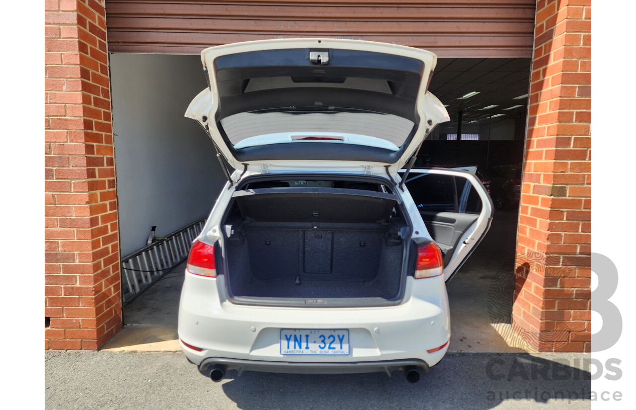 3/2012 Volkswagen Golf GTi 1K MY12 5d Hatchback White 2.0L