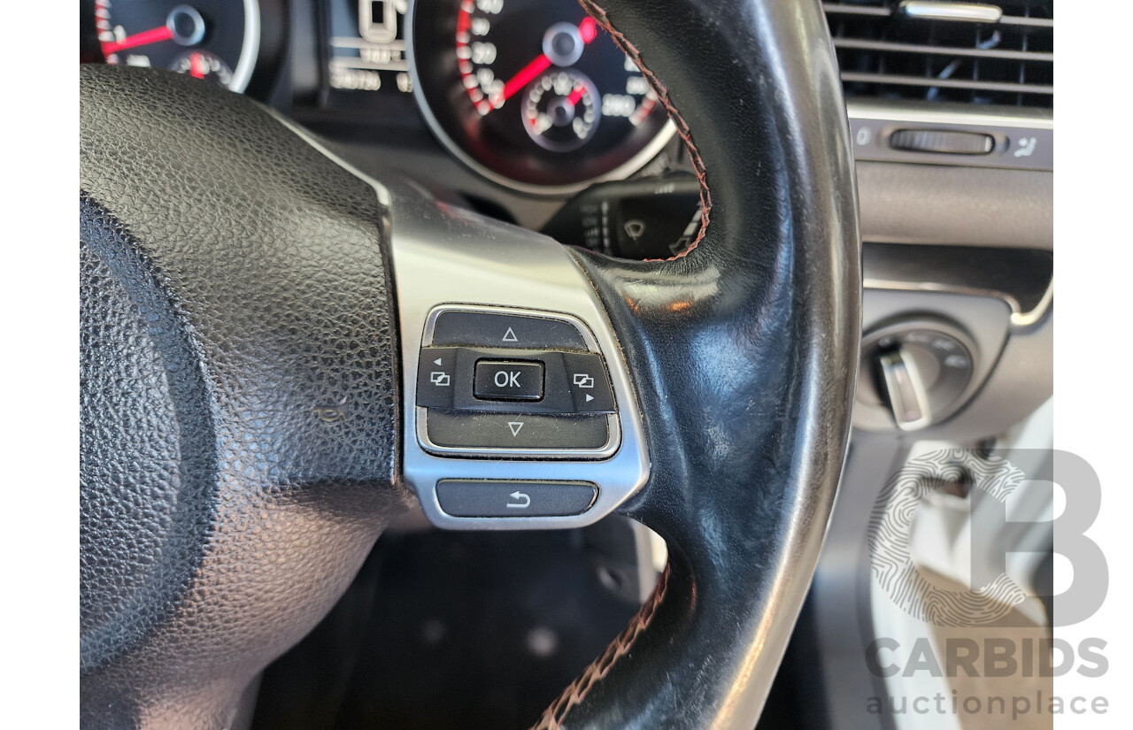 3/2012 Volkswagen Golf GTi 1K MY12 5d Hatchback White 2.0L