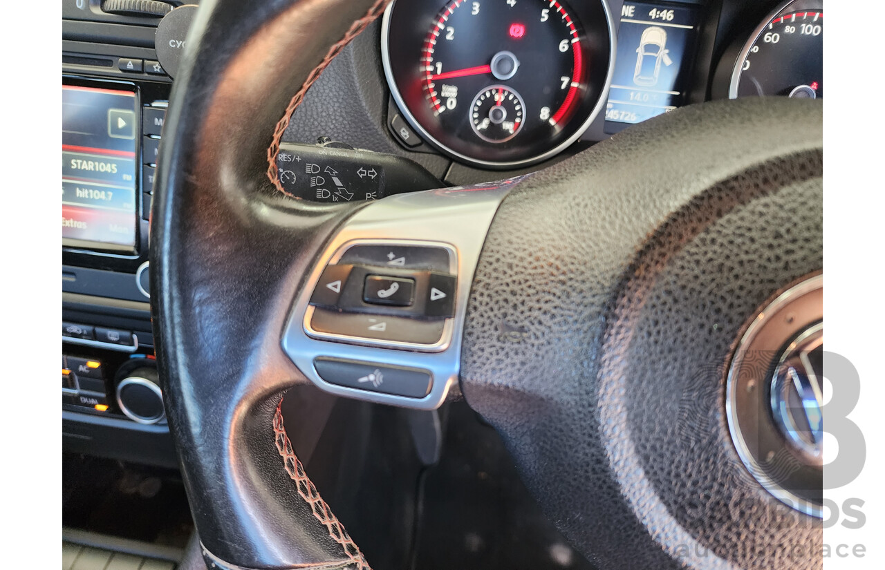 3/2012 Volkswagen Golf GTi 1K MY12 5d Hatchback White 2.0L