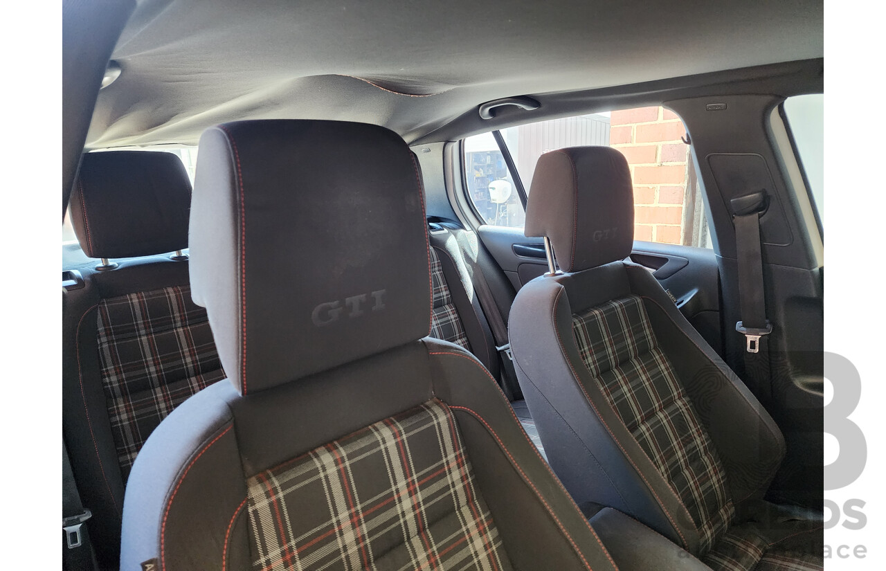 3/2012 Volkswagen Golf GTi 1K MY12 5d Hatchback White 2.0L